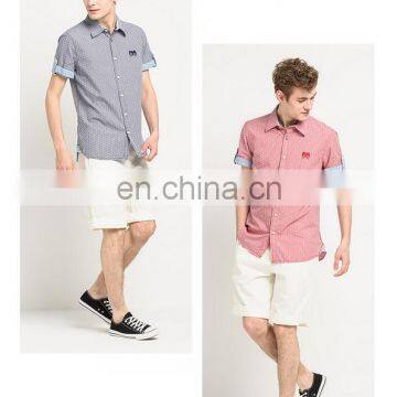 T-MSS531 Summer Fashion Contrast Color Latest Shirt Designs for Men photo-6