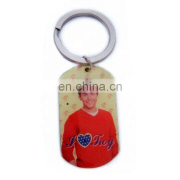 Wholesale Cheap Custom Metal Photo Keychain For promotion