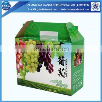 Custom corrugated packaging fruit carton box