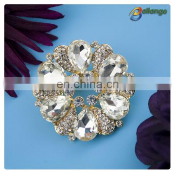 Women evening dress accessories high quality rhinestone brooch