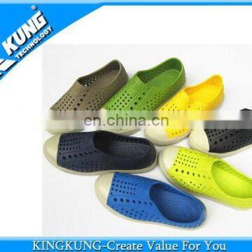 Green Anti-slip Cheap Eva Man Garden Shoe