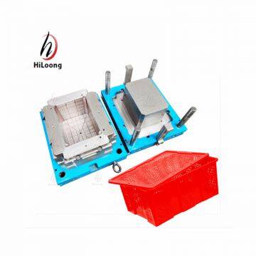 custom design plastic product crate plastic molds