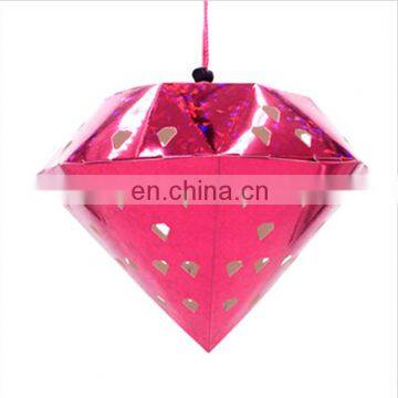 60cm Tissue Paper Diamond Balls for Mall Decoration Lanterns Party Decor For Wedding Birthday Party Decoration Wholesale Price