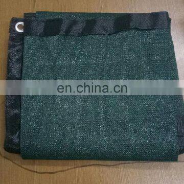 Manufacture customized HDPE black/green fencing shade cloth/ balcony screen/ plastic privacy wind screen