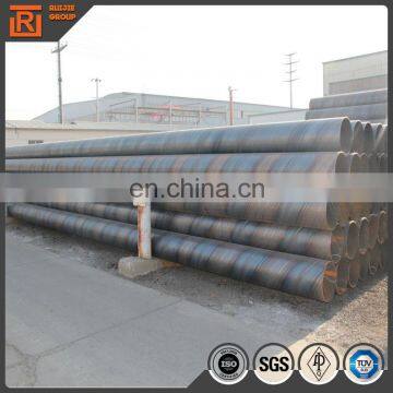 Beveled End Pipe Astma 252 Spiral Welded Steel Pipe Pile