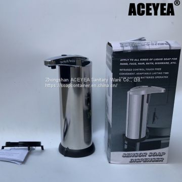 600ml Refillable Wall Mount Sensor Liquid Soap Dispenser Touchless Hand Soap Dispenser