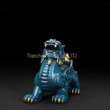 The Bronze Feng Shui Pixiu Statue Was Molded Using Lost-Wax Method photo-2