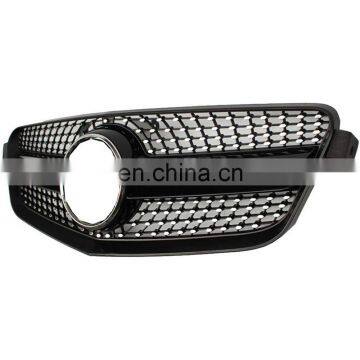 pre-facelift diamond front grille 2010-2013 (Black) For Mercedes Benz E class W212