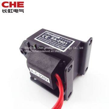 SA-2401 1.0kgf 9.8N 15mm Push Pull Type Tractive Solenoid Electromagnet for Vending Machine photo-2