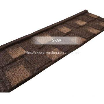 Stone Coated Metal Roof Tile - Rustic Hickory Metal Shingles