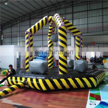 Outdoor Team Arena Balance Wrecking Game, Big Inflatable Swing Ball Game for Sport Park photo-5