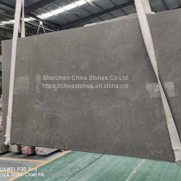 Pure Grey Marble Tiles Cinderella Grey Shay Grey Marble Slabs Natural Stone With Cheap Factory Price photo-3