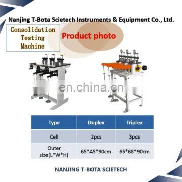 T-BOTA High Pressure Good Quality Triplex Consolidation Apparatus