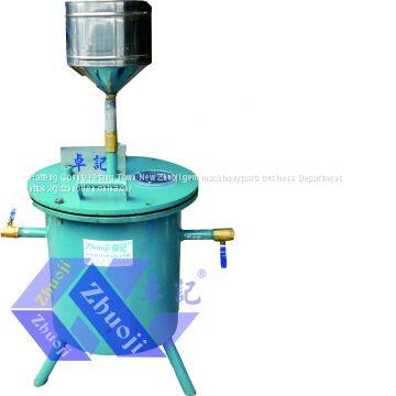 Color gem optimized vacuum bucket equipment