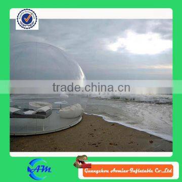 clear inflatable bubble tent/inflatable transparent bubble tent for sale