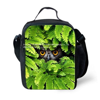 Manufacturer Wholesale Portable Printing OEM Logo Outdoor Thermal Insulation School Lunch Cooler Bag photo-2