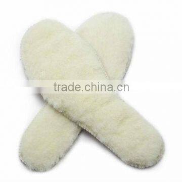 factory sale high quality soft leather insoles for witer boots real sheepskin