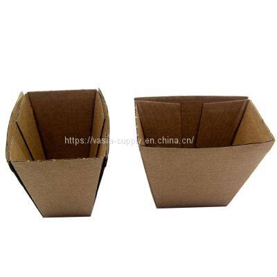 70mm x 45mm x 90mm food packaging kraft cardboard chip box