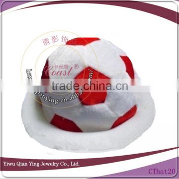 funny cheap crazy promotional football fan hat