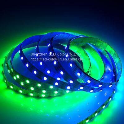 Individually digital clock led apa102 sk9822 led flexible strip light