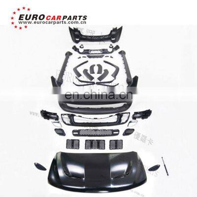 High Quality PP Mateirl JEP Grad Body Kit for JEP to SRT8 Style With Hood Scoop Front Bumper Rear Bumper and Diffuser