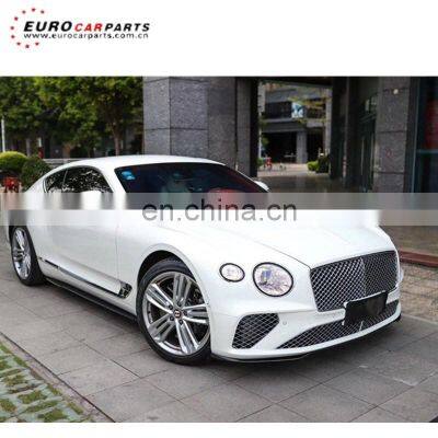 GT (Continental ) 2020y~ 100y Anniversary Dry Carbon Car Body Kit Fit for Front Lip Rear Diffuser Side Skirt and Rear Wing