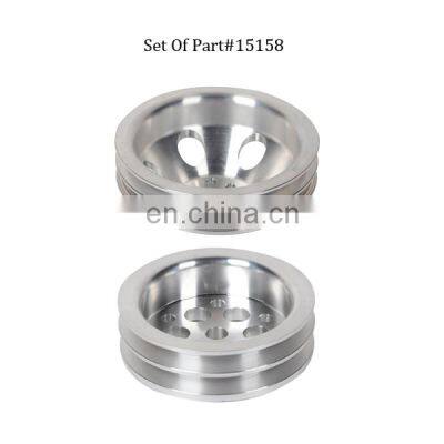 CNC Machined Aluminum Billet SBC Water Pump Pulley