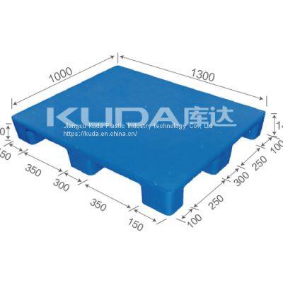 Warehouse export used 1310A PBJJ PLASTIC PALLET（BUILT-IN STEEL TUBE）from china manufacturer