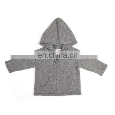 Kids Cute 100% Cashmere Knitted Cardigan Sweaters and Hoodies photo-2
