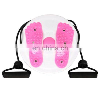 Waist Trimmer  Disc Board Balance Exerciser Foot Massage Training Pull Rope Waist And Abdomen Expander  Yoga  Fitness Equipment