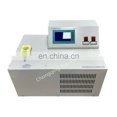 Oil Pour point and freezing point testing machine ASTM D97 laboratory testing equipment