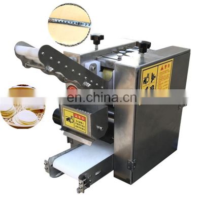 2021 Stainless Steel Full Automatic Speed Adjustable Small Momo Wrapper Making Machine Price Dumpling Wrapper Equipment