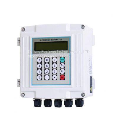 DN20 Ultrasonic flowmeter is used for heating system testing RS485 communicating junctions