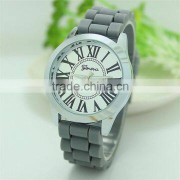 lovely geneva style watch woman 2014 brand