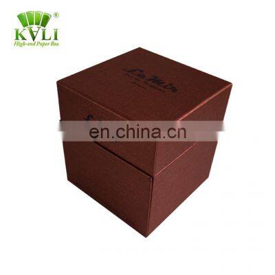 Luxurious Custom Sample Made Empty Cardboard Perfume Satin Lined Gift Packing Boxes