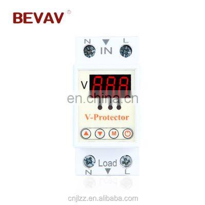 Adjustable Intelligent Over&Under Voltage Protector V-Protector 40A 63A Home Appliance Guardian photo-5