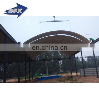 Prefabricated Wide Span Life Steel Structure Shed Low Cost Prefab Light Steel Workshop Building Structural Steel Fabrication