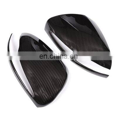 2Pcs Carbon Fiber Style Car Side Rearview Mirror Cover For Mercedes Benz C Class W205 GLC S Class New E Class Car Accessories