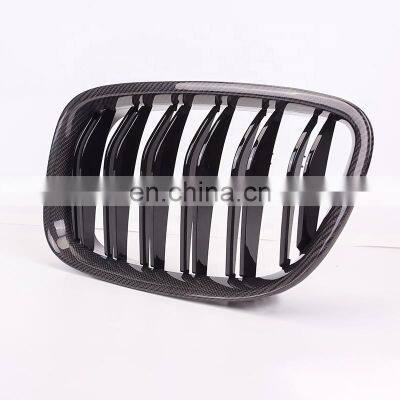 Carbon Fiber M Type Front Bumper Grille for BMW 5 Series F07 High Quality Auto Parts for BMW GT Double Line 2009-2019 photo-5