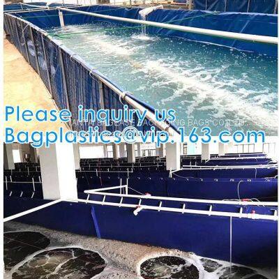Aquaculture Pool PVC Coated Cloth COATED BANNER Tarpaulin Greenhouse Fish Pond Crayfish Koi Culture Child Water Pool photo-5