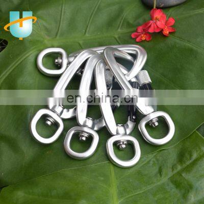 4KN Outdoor Hiking Climbing Rocking Aluminum Customized Packaging Mountain Carabiner for Dog Leashes photo-2