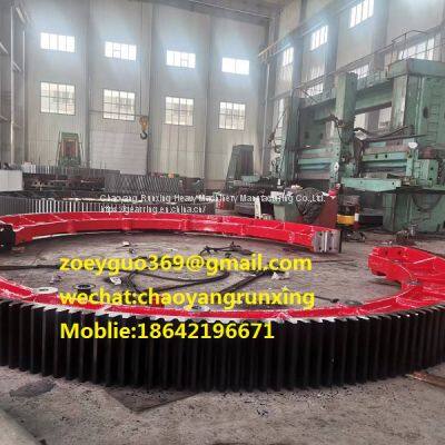 Customized Casting Steel Girth Gear for Ball Mill Rotary Kiln Dryer photo-4