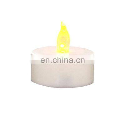 Wholesale Luxury Romantic Wedding Birthday Stick Plastic Tealight Flameless Decor Golden White Led Candle