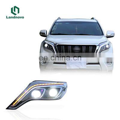 Landnovo new product auto lamp assembly for Toyota Prado 2014-2016 led headlight head lamp