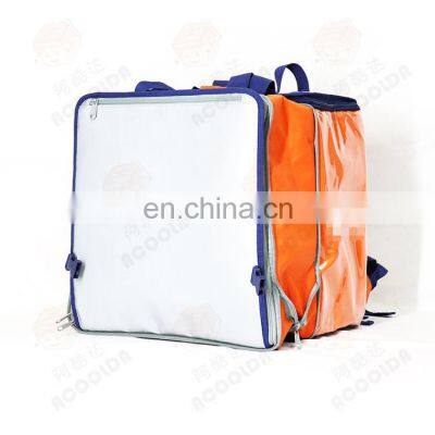 Folding waterproof food delivery backpack thermal bag