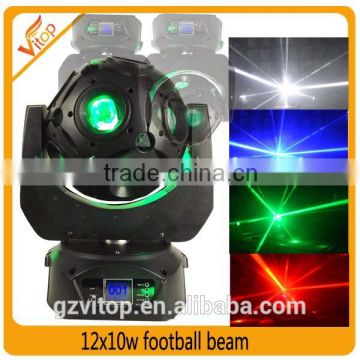 Magic effects foot ball light 12x10w Moving Head Beam light LED Magic Ball