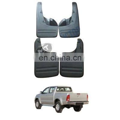 MAICTOP auto exterior accessories good price mud flap For Hilux vigo black plastic 2012 mud flaps