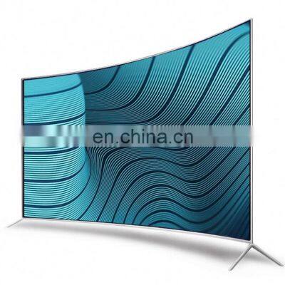 Customized Metal Base Fullscream UHD Dolby Cinema 4K TV 75 Inch 4K Smart