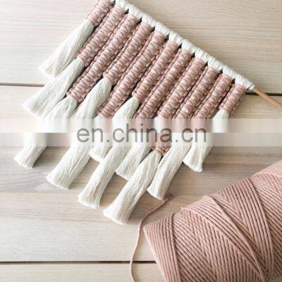 Simple Macrame Wall Hanging Decor Customized Color Cheap Wholesale