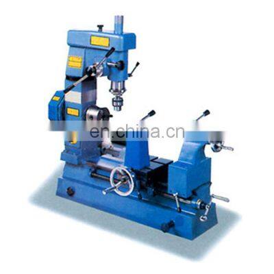 HQ400 parallel lathe manual lathe machine with drilling and milling function for hobby user